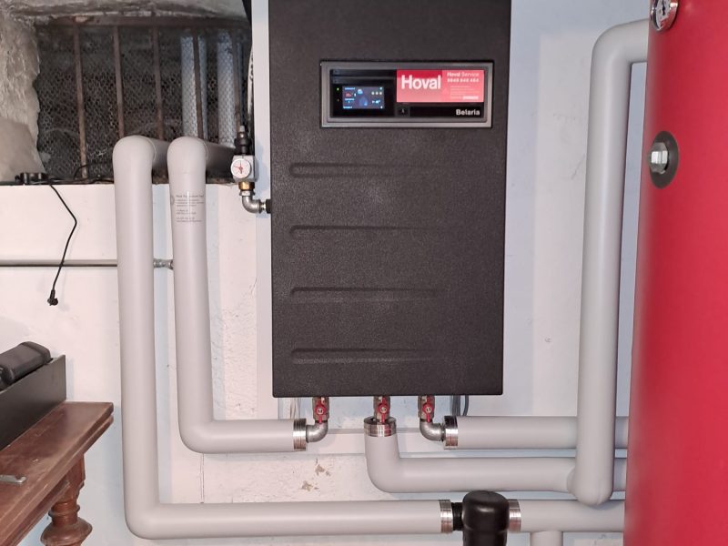 Tecnici Ecosinergie durante installazione impianto